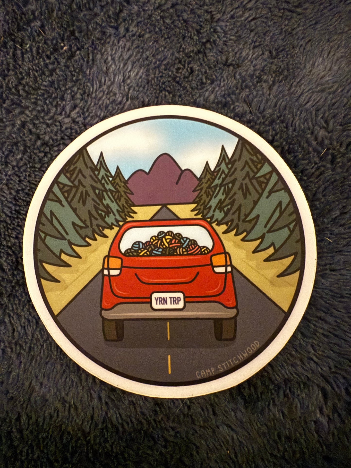 Yarn Trip Sticker
