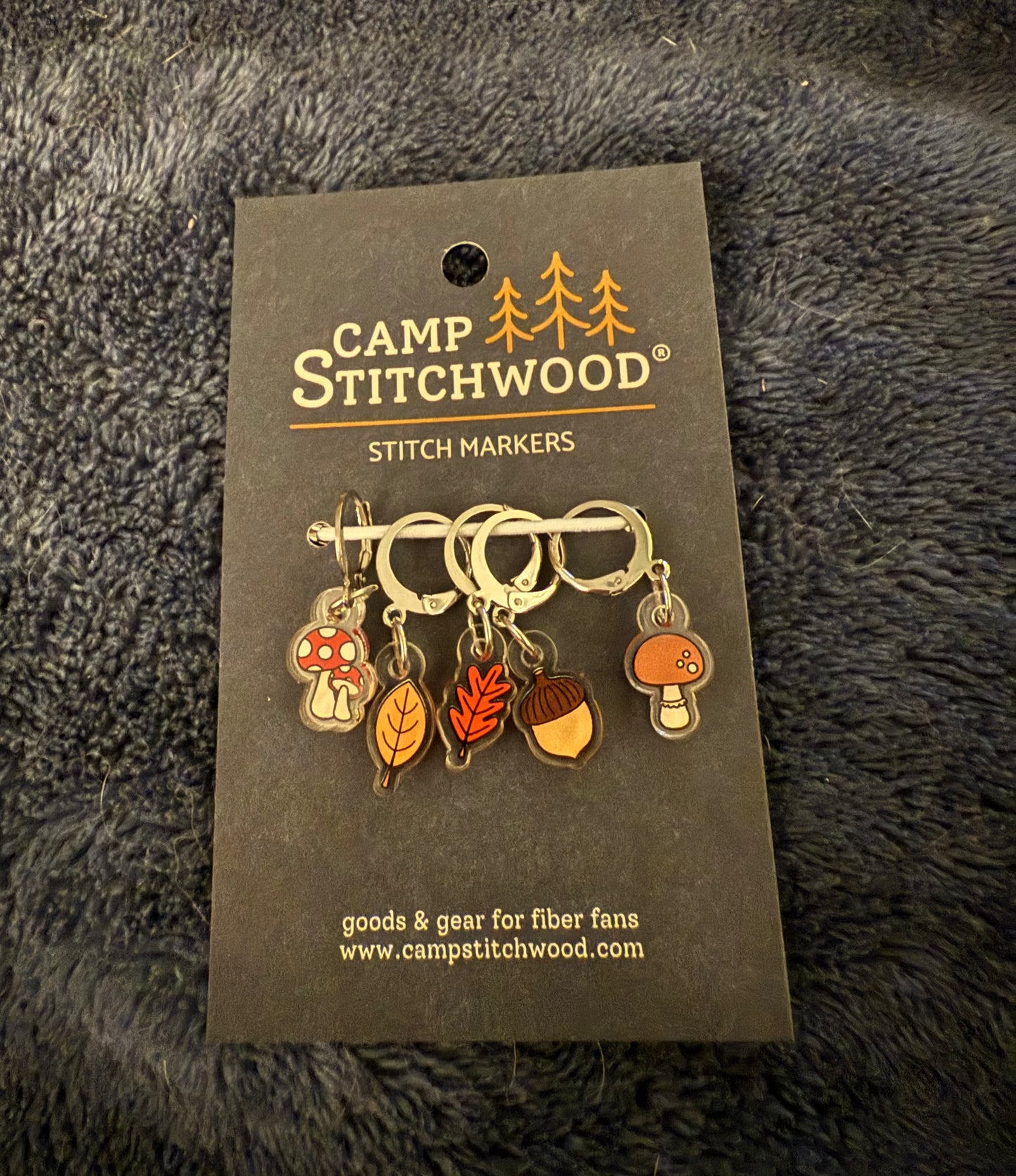 Forest Stitch Marker Set