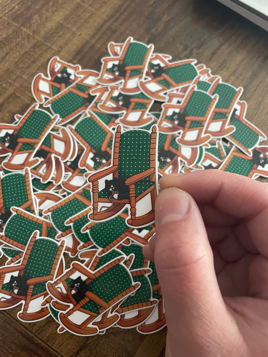 Rocking Chair Sticker