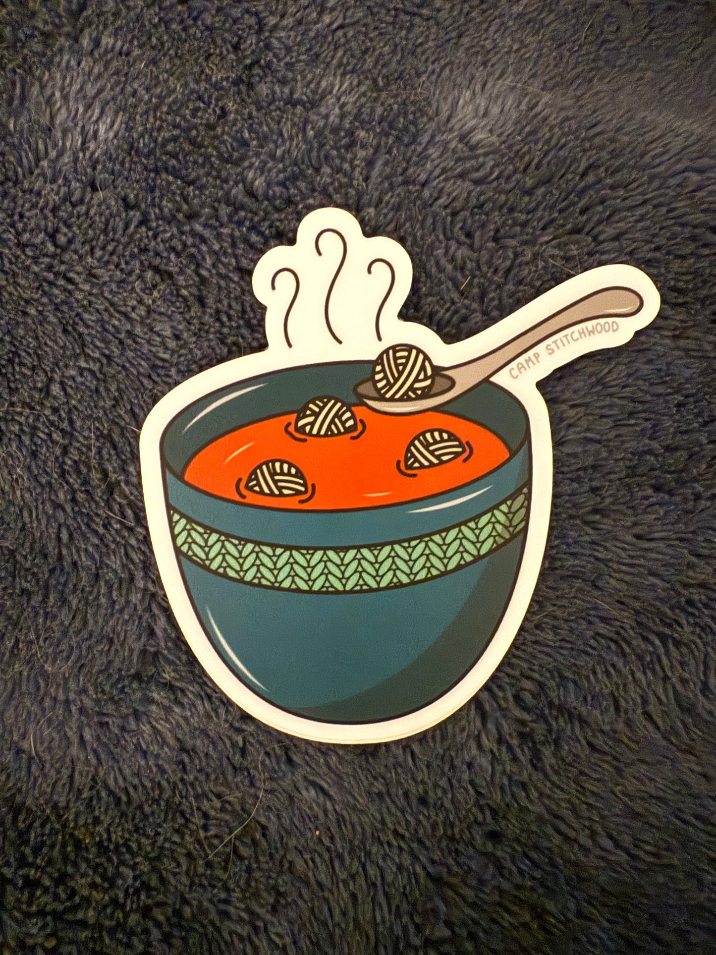 Yarn Noodle Soup Sticker